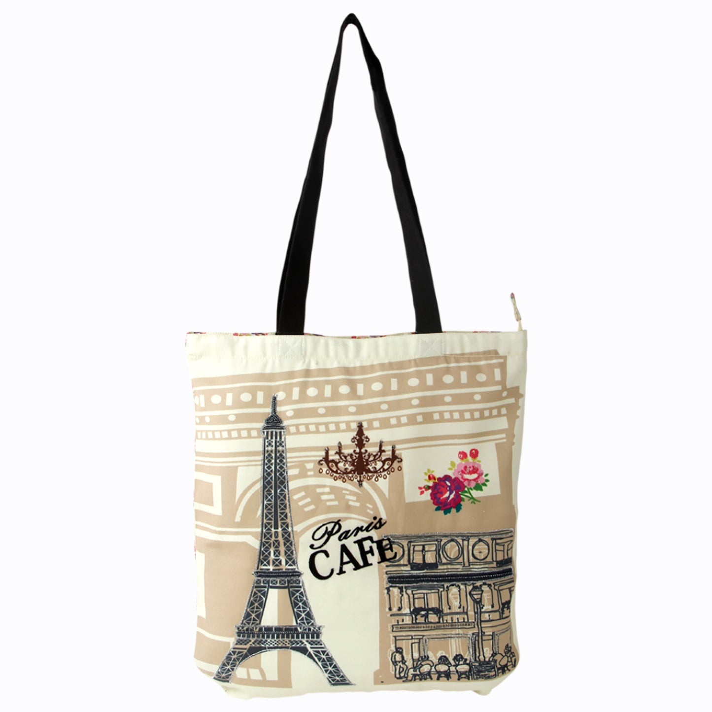 Paris Café Tote Bag Niwad Handle