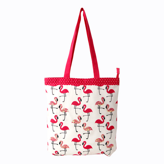 Flemingo Blush Tote Bag Niwad Handle