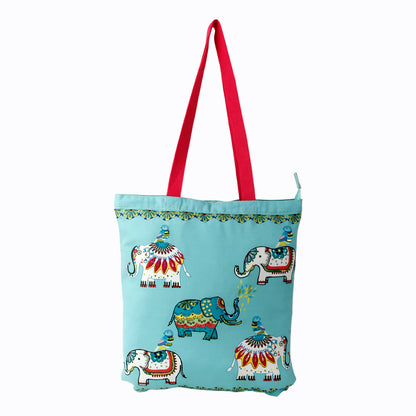 Jumbo Trunk Tote Bag Niwad Handle