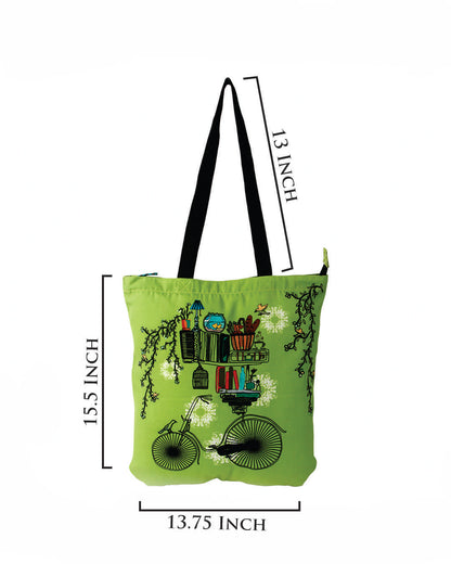 Brain Bridge Cycle Tote Bag Niwad Handle