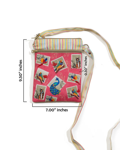 Jungle Stamp Sling Bag