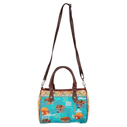 Tropical Huts Mini Flight Bag