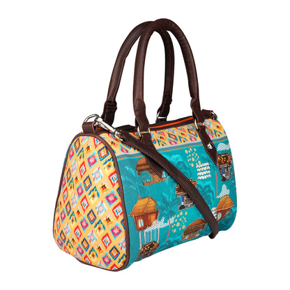 Tropical Huts Mini Flight Bag