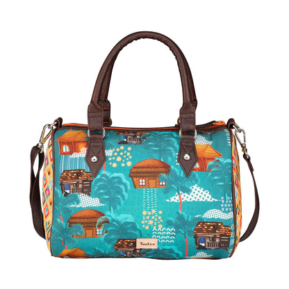 Tropical Huts Mini Flight Bag